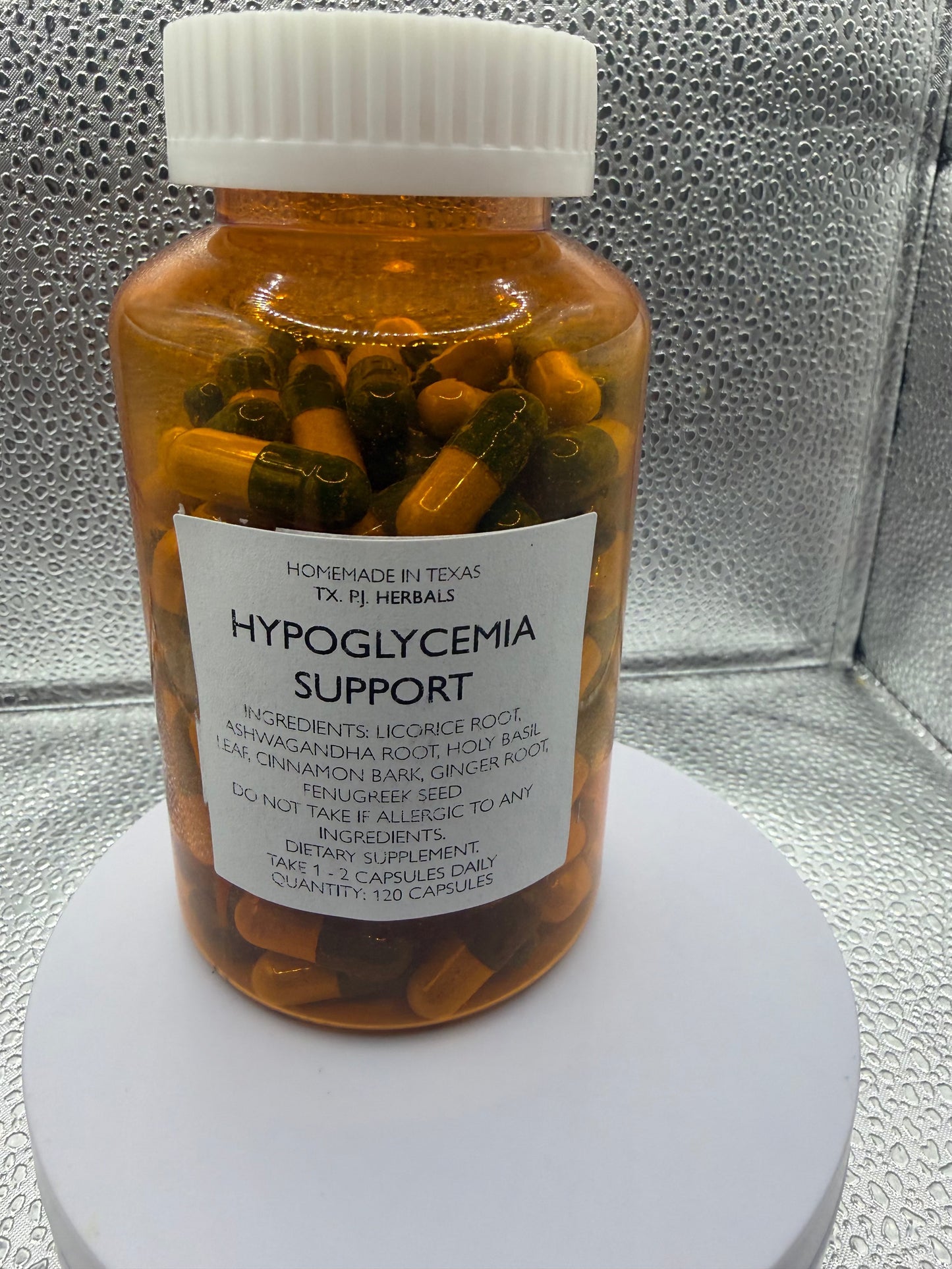 All-Natural Hypoglycemia Support Capsules for natural blood sugar balance and energy support