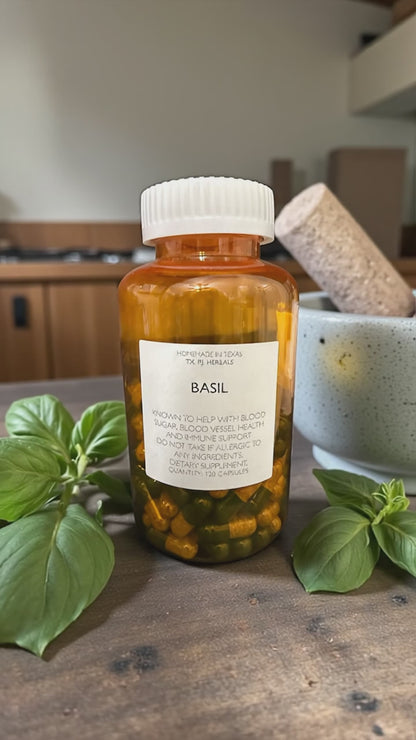 Basil Capsules- Blood Pressure Control